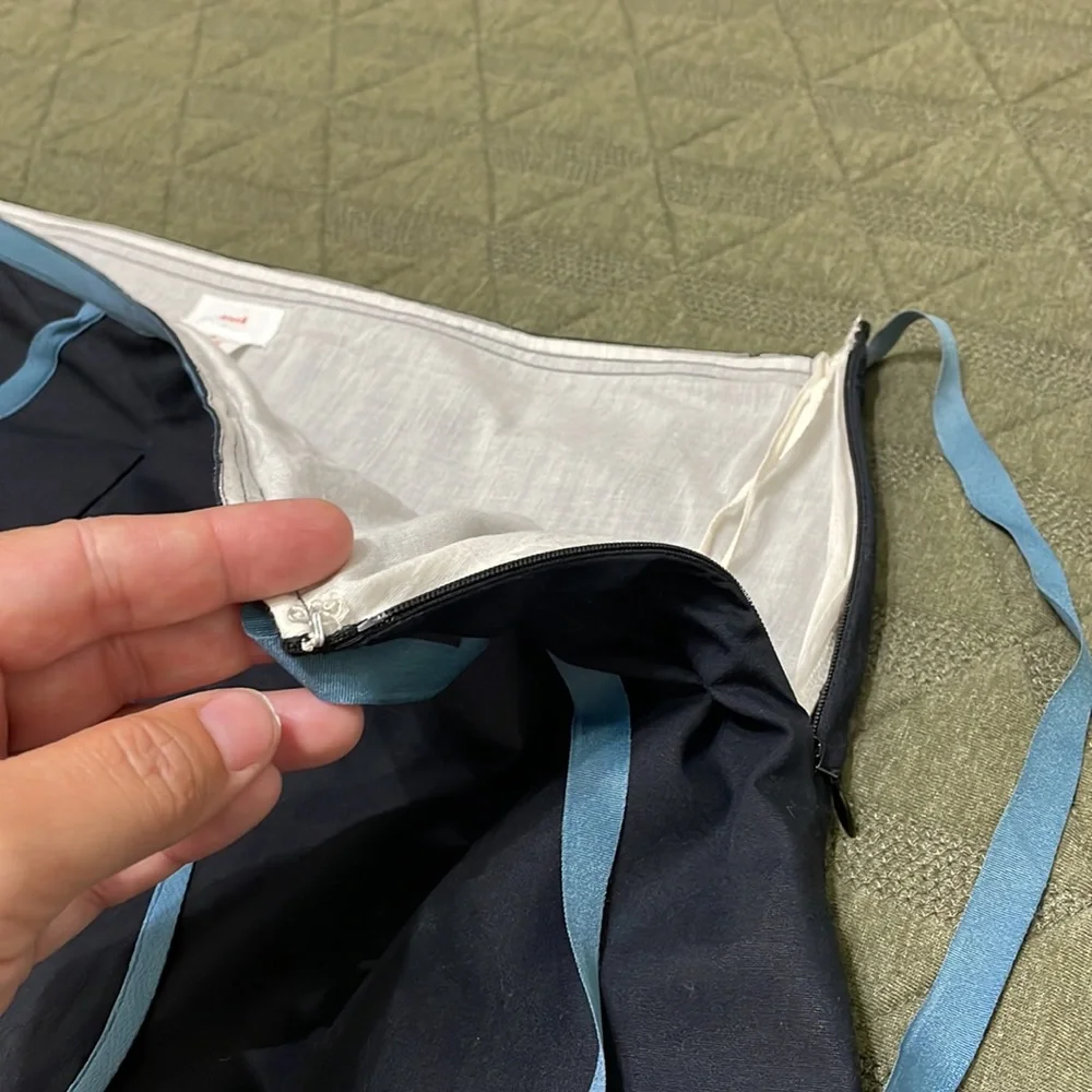 Anthropologie blue skirt 8 - Picture 6 of 14